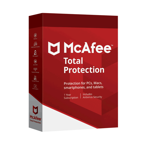 McAfee Total Protection 2019