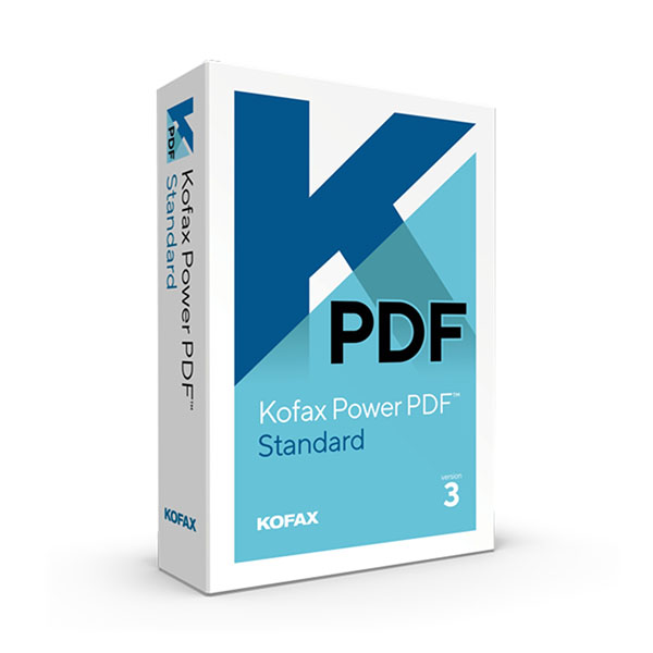 Kofax Power PDF 3.0 Standard