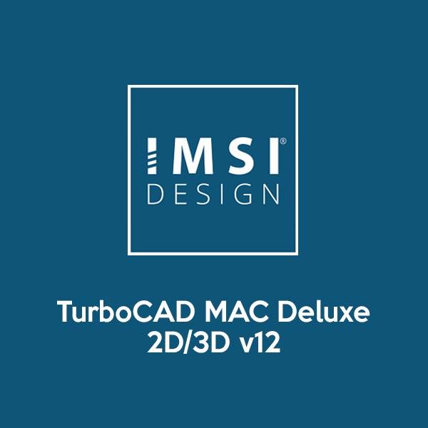 TurboCAD MAC Deluxe 2D/3D v12