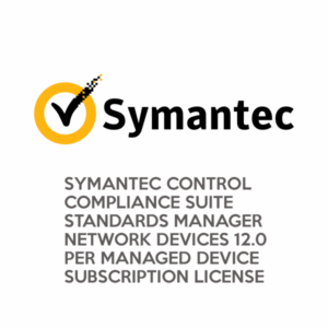Symantec Control Compliance Suite Standards Manager Network Devices 12.0 per Managed Device Subscription License