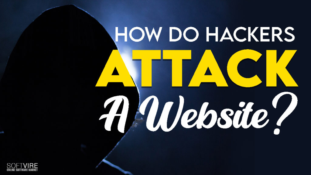 How do hackers attack a website?